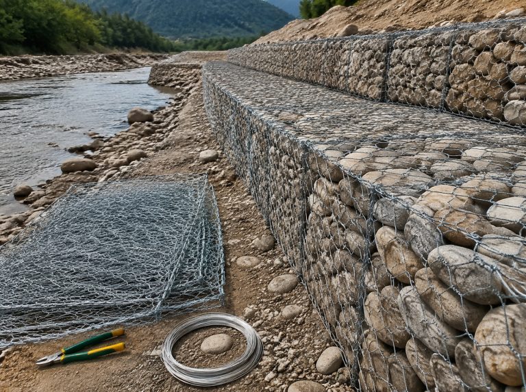大安区河道边坡石笼网